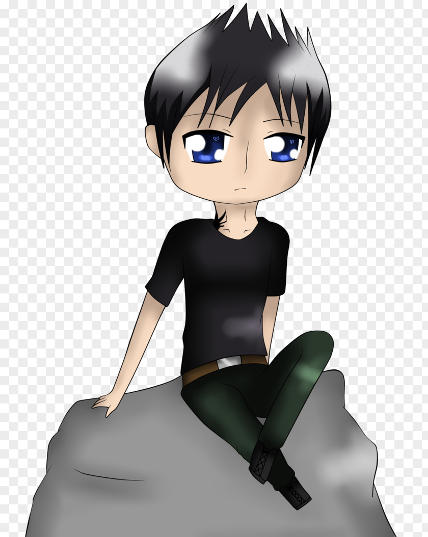 Boy Character Figurine PNG