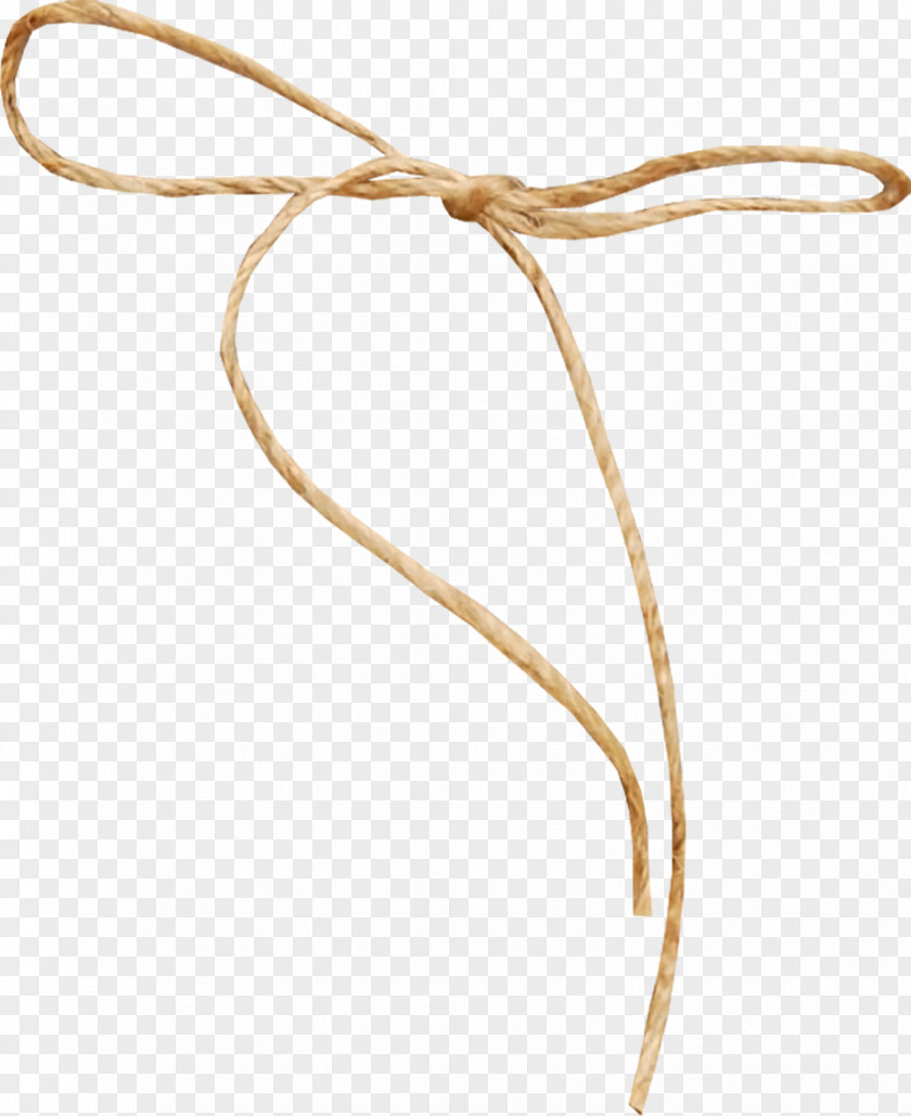 Bow Rope Hemp Knot PNG