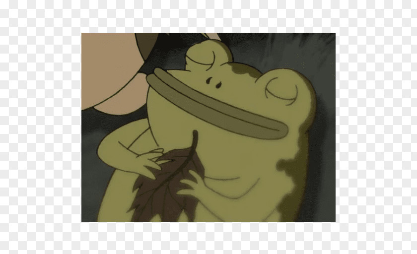 Frog Mammal Nap Cartoon PNG