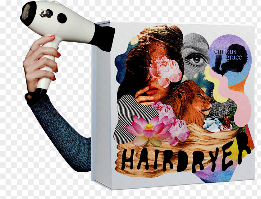 Hair Dryers Curious Grace Straightening Brush PNG