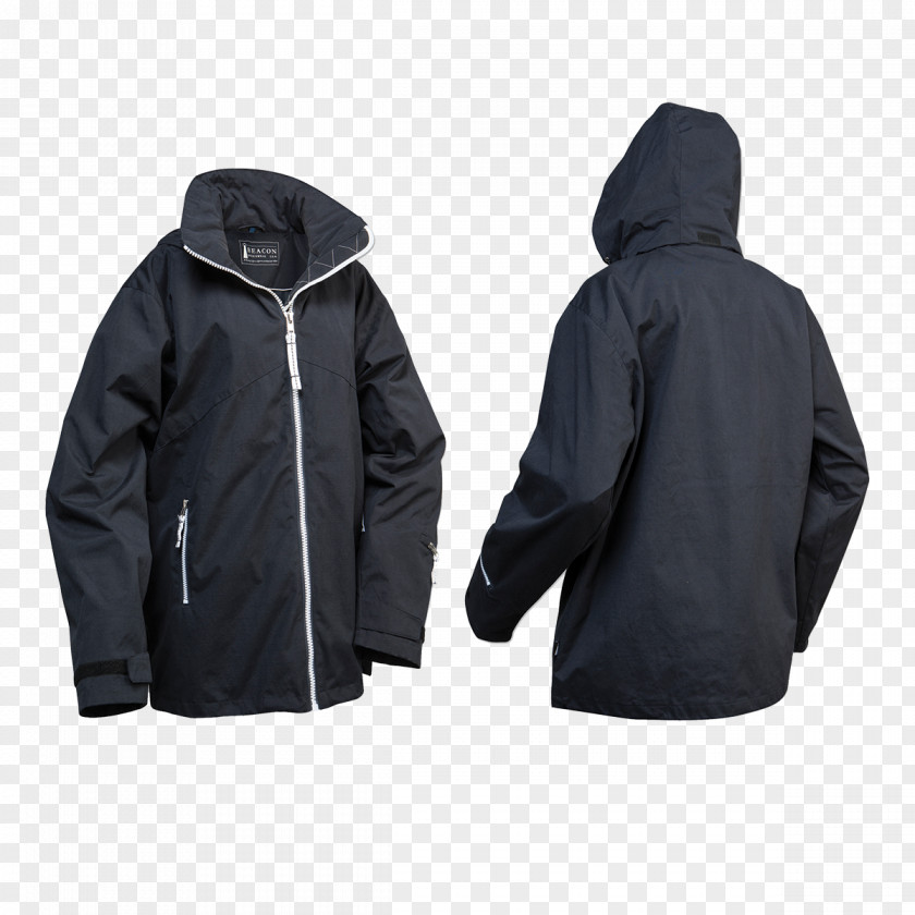 Jacket Hoodie Pea Coat Single-breasted PNG