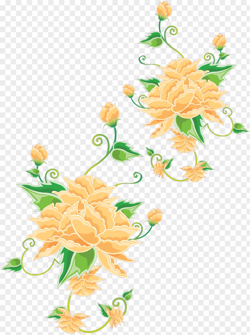 Floral Flower Clip Art PNG