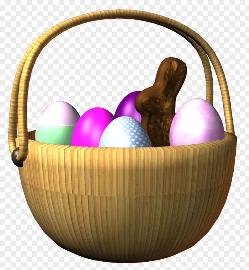 Graphic Design Basket Easter Egg PNG