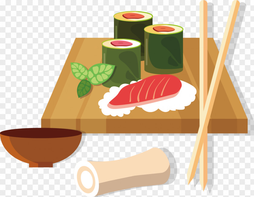 Japanese Cuisine Sushi Tempura Food Nori PNG