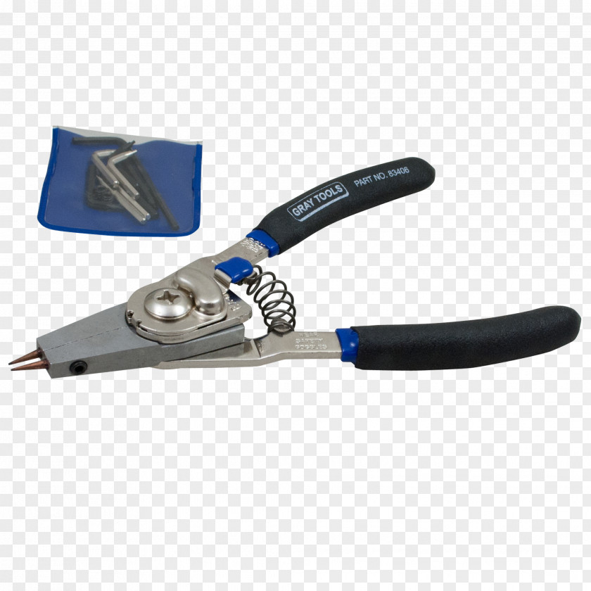 Pliers Diagonal Retaining Ring Tool Wire Stripper PNG