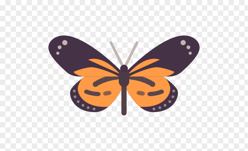 Butterflies Icon Monarch Butterfly Brush-footed Insect PNG