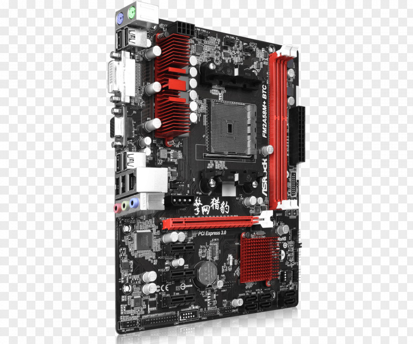 Computer Cases & Housings Motherboard ASRock Fatal1ty FM2A88X+ Killer Central Processing Unit PNG