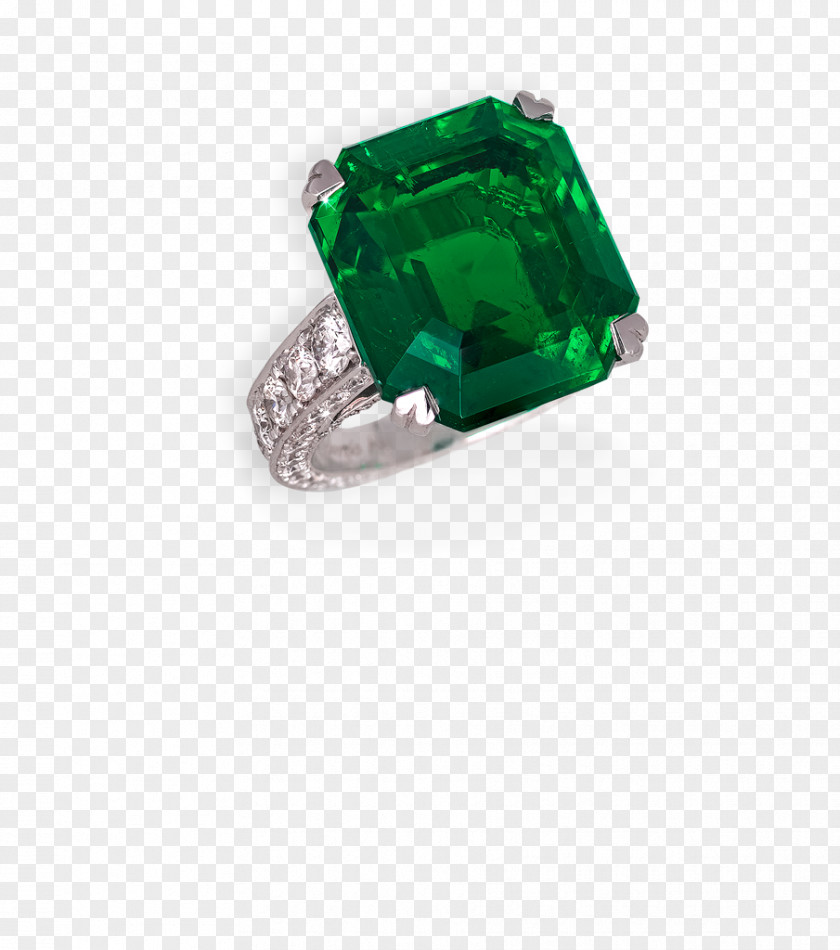 Emerald Ring Jewellery Gemstone Diamond PNG