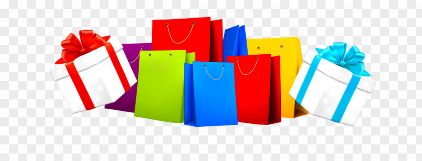 A Bunch Of Color Shopping Bags Bag Gift PNG