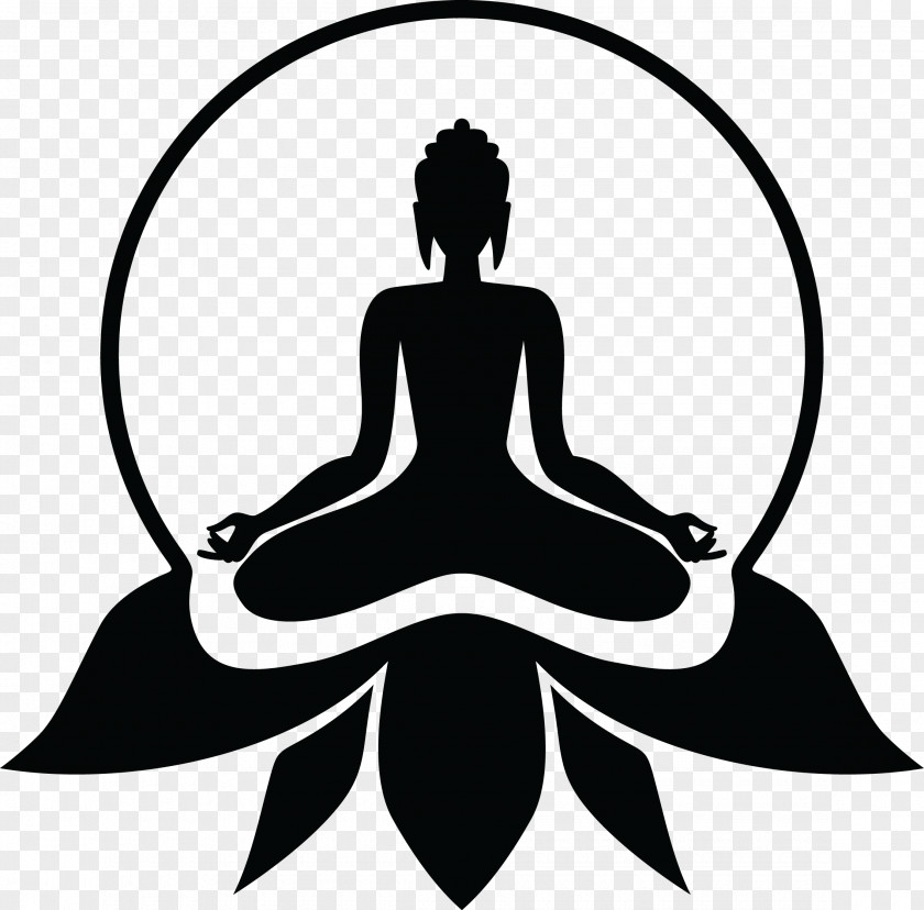 Buddhism Yoga Symbol Lotus Position PNG