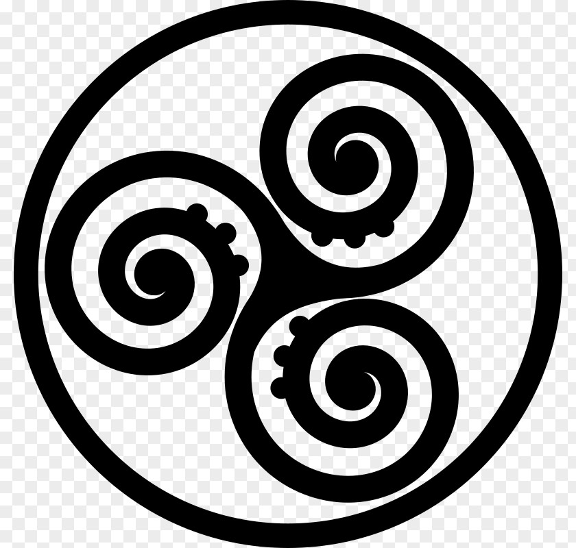 Symbol Triskelion Celts Clip Art PNG