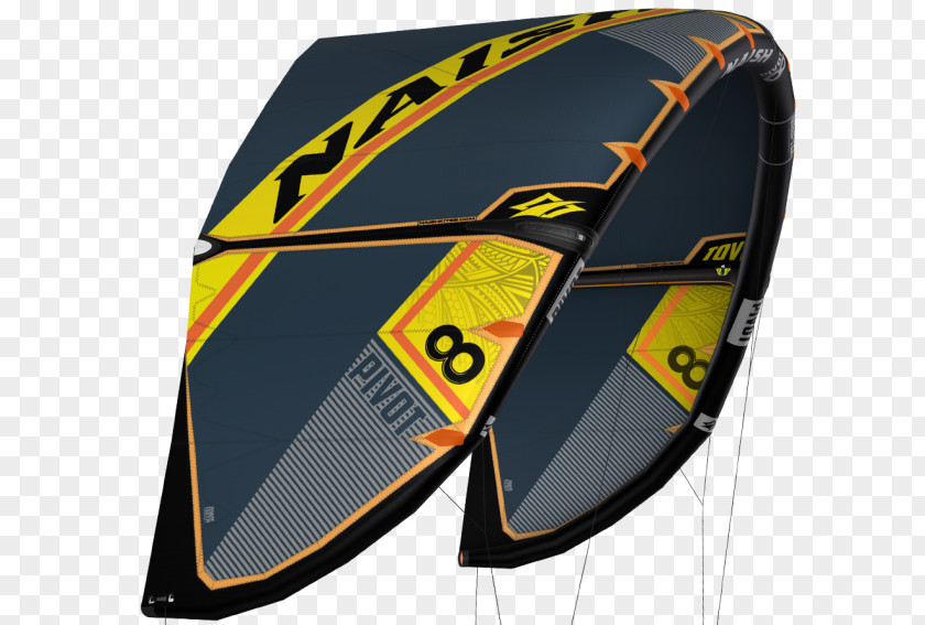 Yellow Wave Kitesurfing Standup Paddleboarding Foilboard PNG