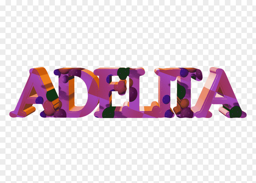 Adelita Purple Font Brand Product Text Messaging PNG