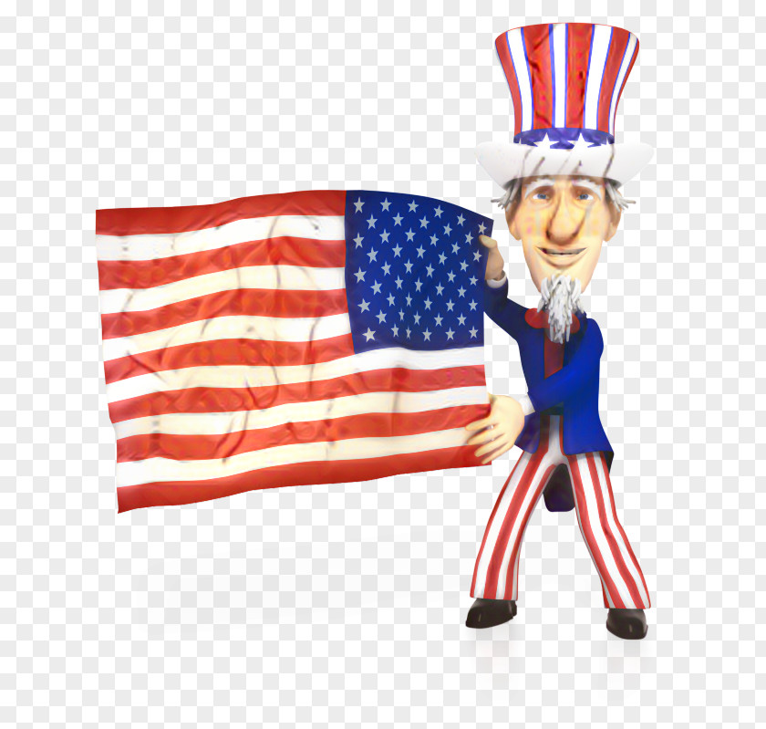 Flag Of The United States Figurine PNG