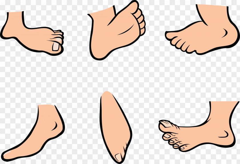 Funny Feet Cliparts Foot Cartoon Royalty-free Clip Art PNG