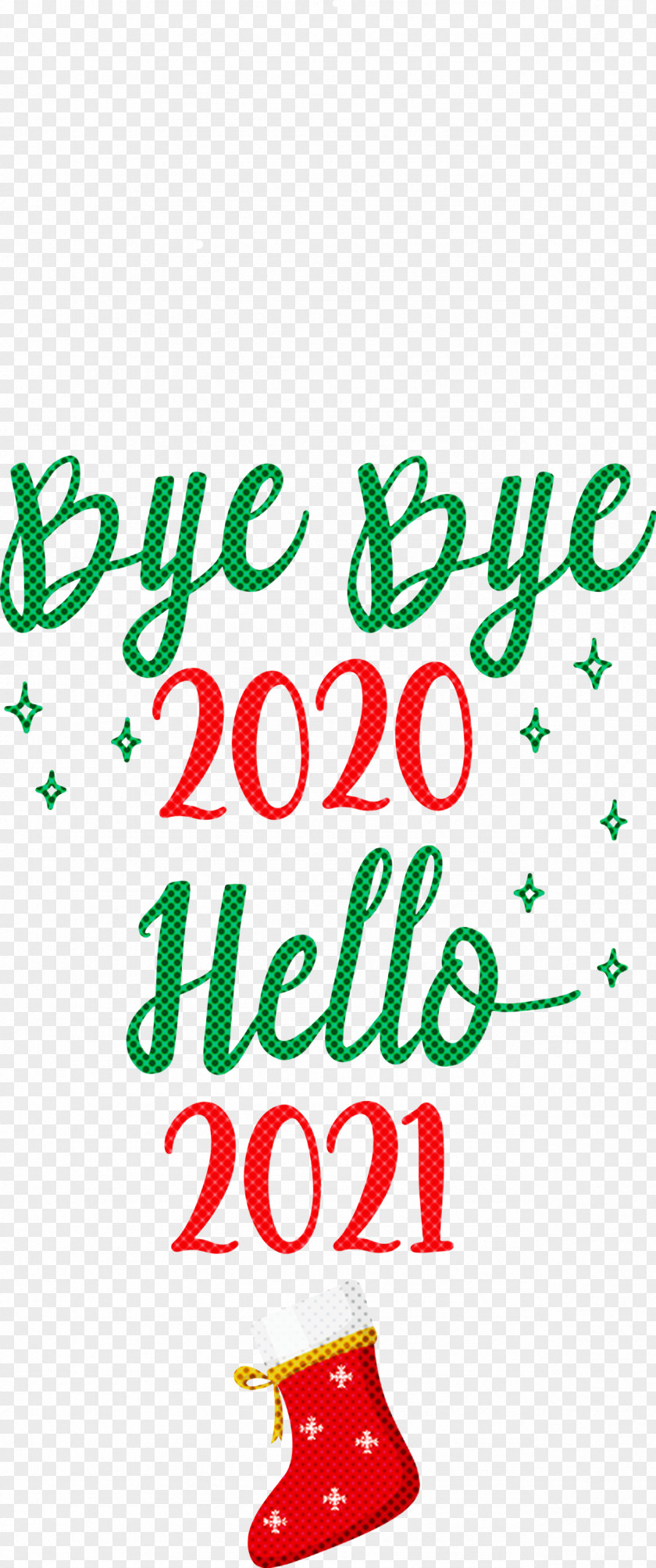 Hello 2021 Year Bye 2020 PNG