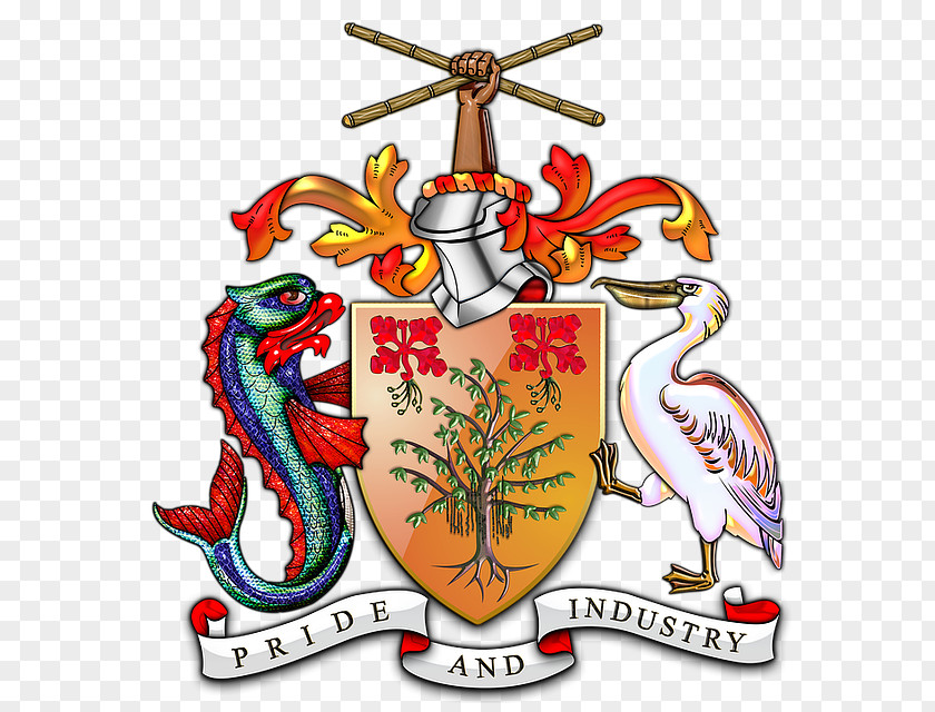 National Symbols Coat Of Arms Barbados Flag PNG