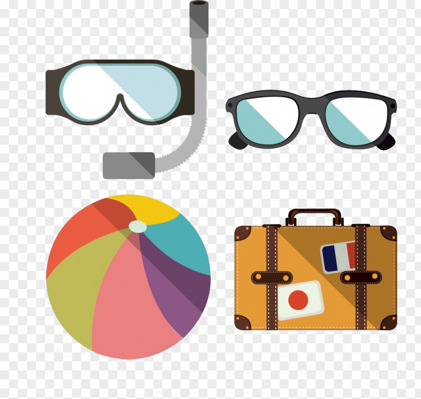Travel Essentials Royalty-free PNG