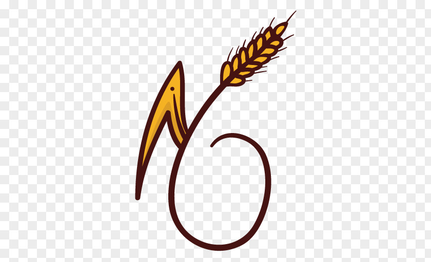 Large Elements Of Thanksgiving Wheat Icon PNG