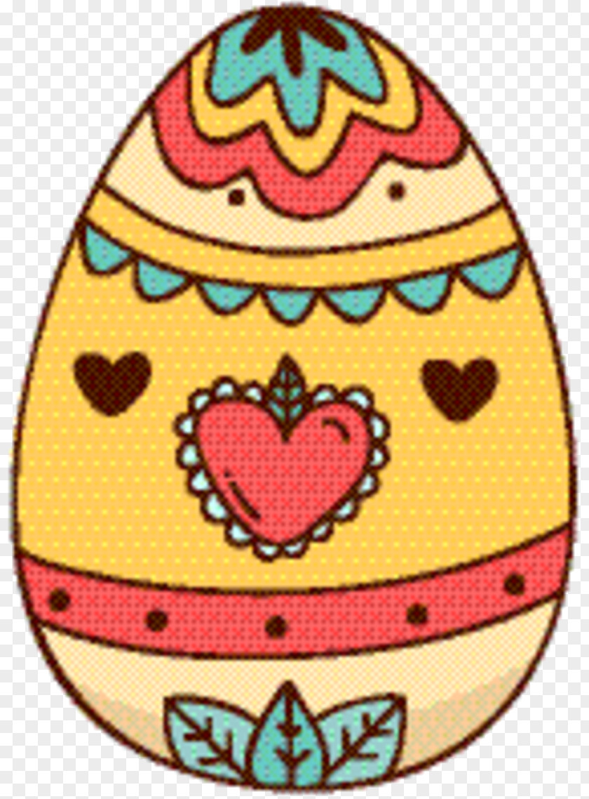 Sticker Egg Easter Background PNG