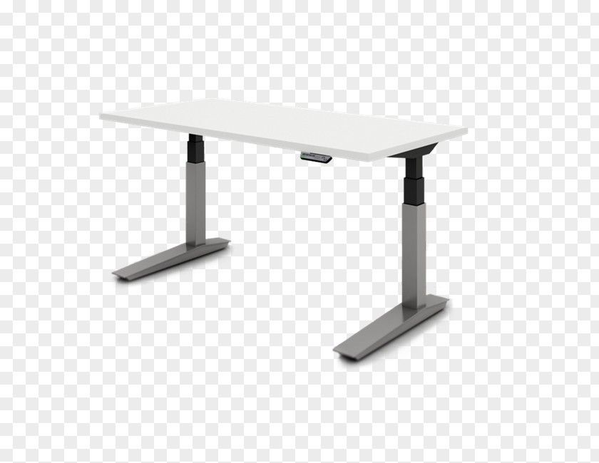 Top View Furniture Interior Table Standing Desk Haworth PNG