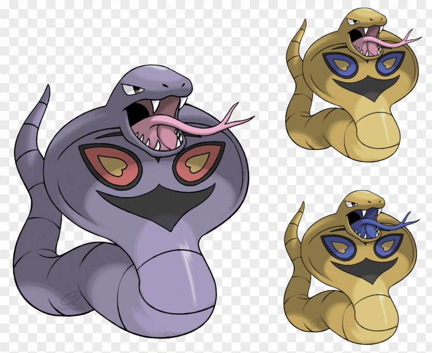 Arbok Frog Cartoon Illustration Purple Legendary Creature PNG