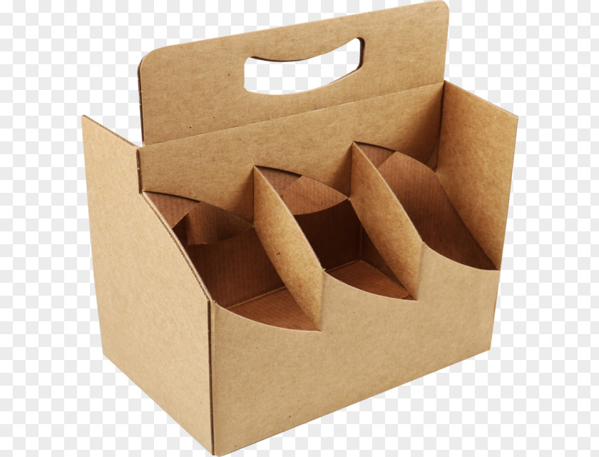 Cardboard Beer Packaging And Labeling Box PNG