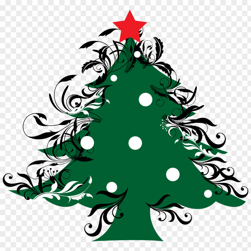 Christmas Tree Spruce Ornament Fir Clip Art PNG