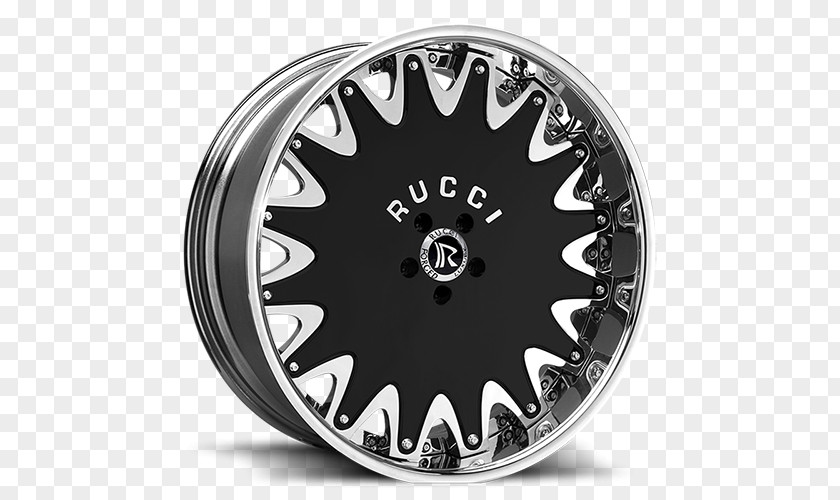 Rucci Forged Alloy Wheel Spoke Bicycle Wheels Rim PNG