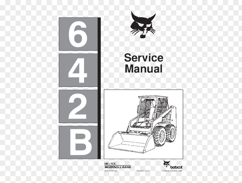 Skid Steer Skid-steer Loader Bobcat Company Owner's Manual Maintenance Product Manuals PNG