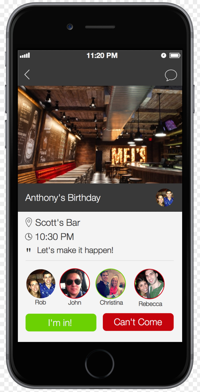 Smartphone Feature Phone Multimedia Mel's Burger Bar Screenshot PNG