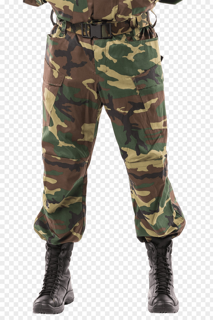 Woodland Cargo Pants Battle Dress Uniform U.S. Camouflage PNG