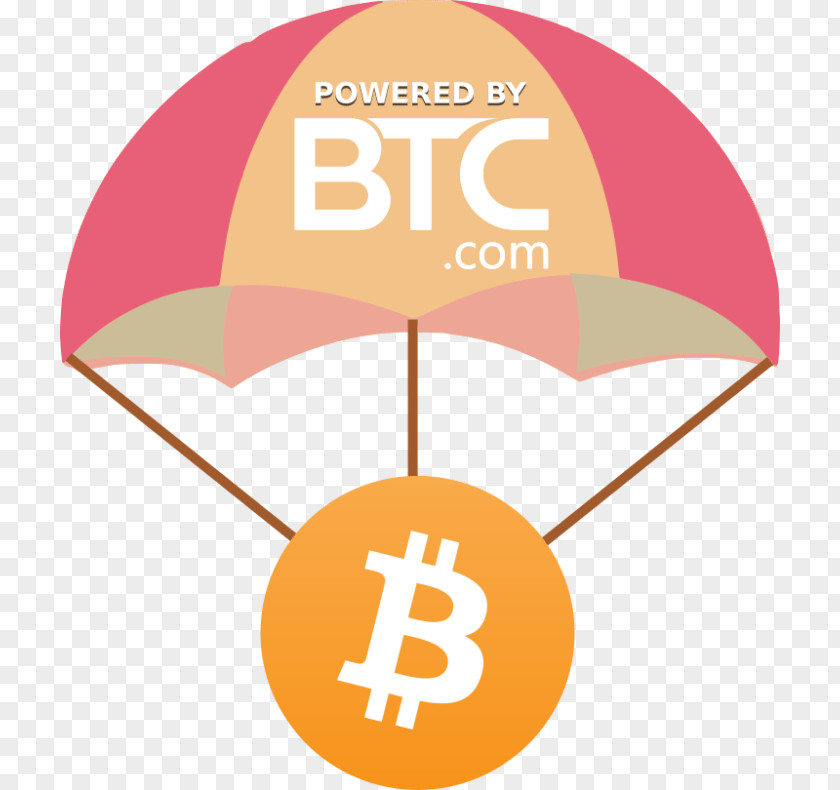 Bitcoin Airdrop Cryptocurrency Initial Coin Offering Cryptography PNG