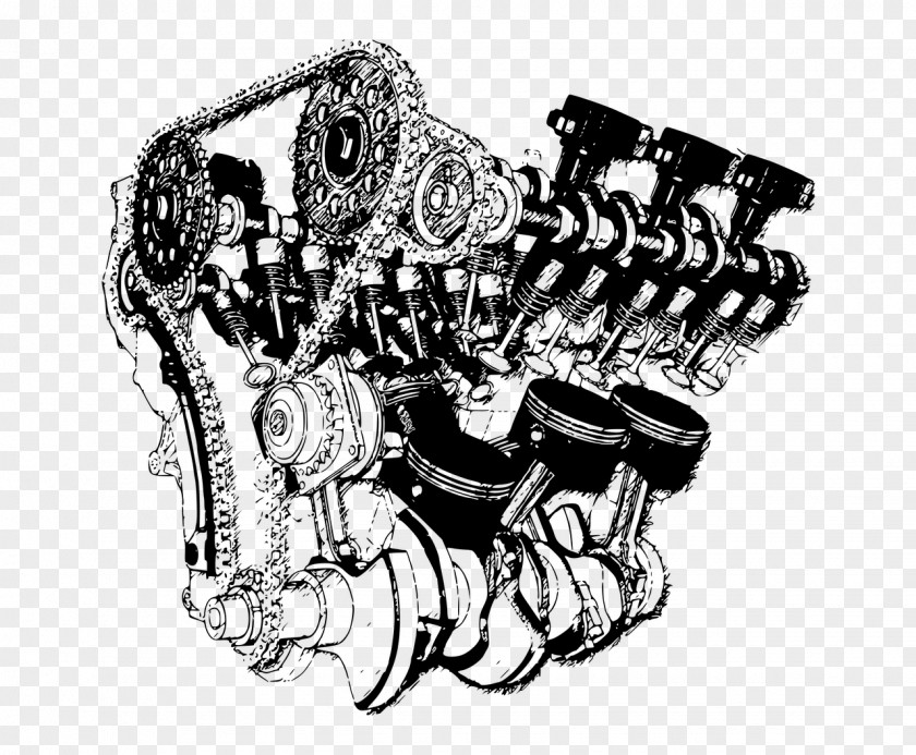 Car Internal Combustion Engine External Cylinder PNG