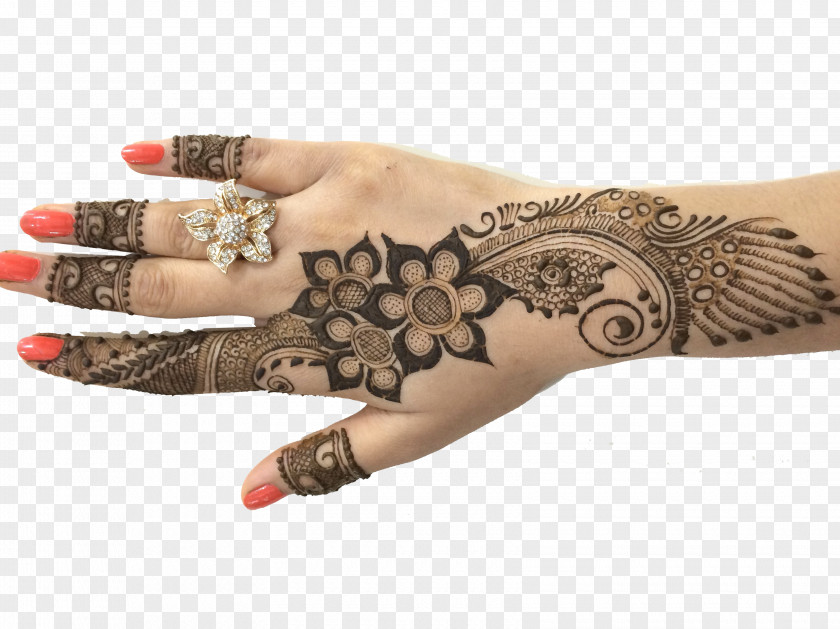 Eid Alfitr Henna Hand Mehndi Design Art Rajasthan PNG