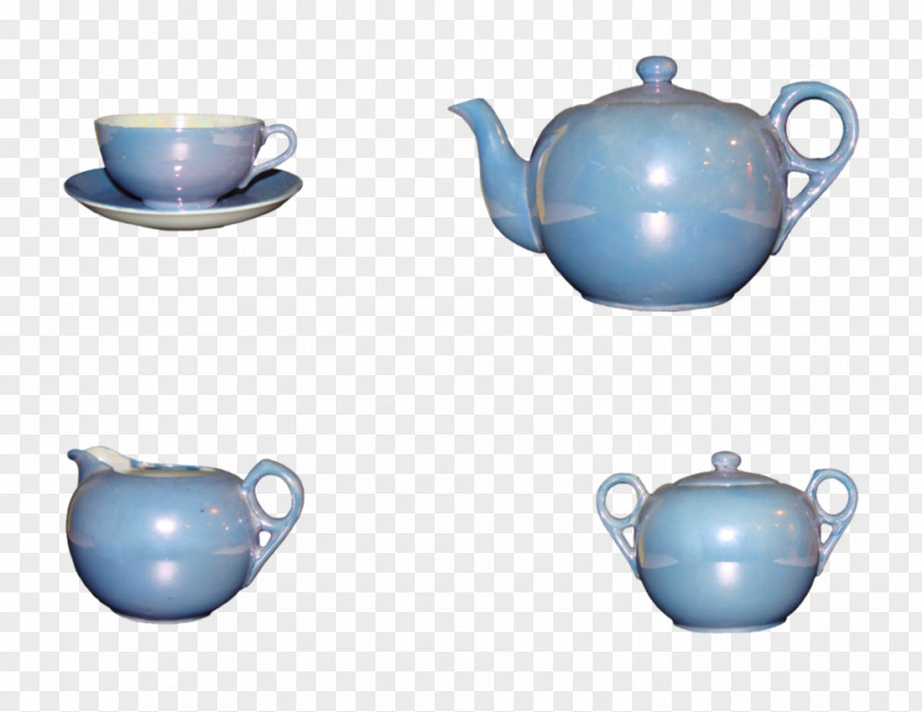 Tea Teapot Set Coffee Tableware PNG