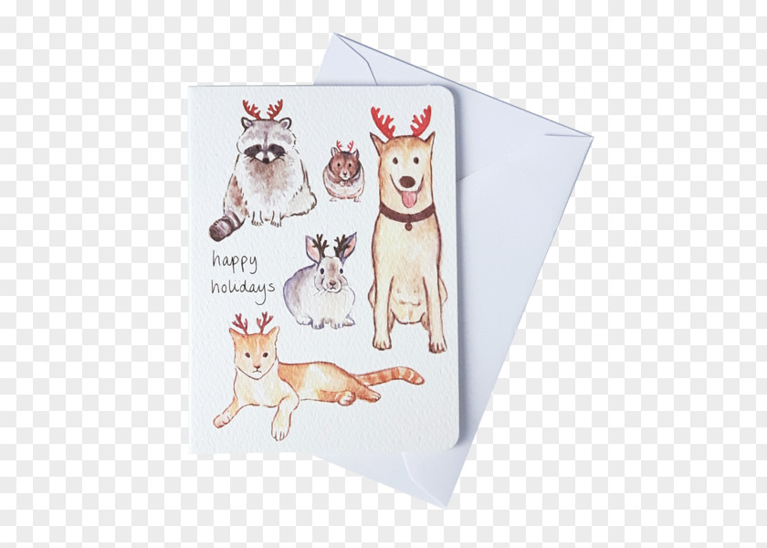 Valentine's Day Greeting Card Material Paper Dog Breed Cat & Note Cards Pet Tag PNG
