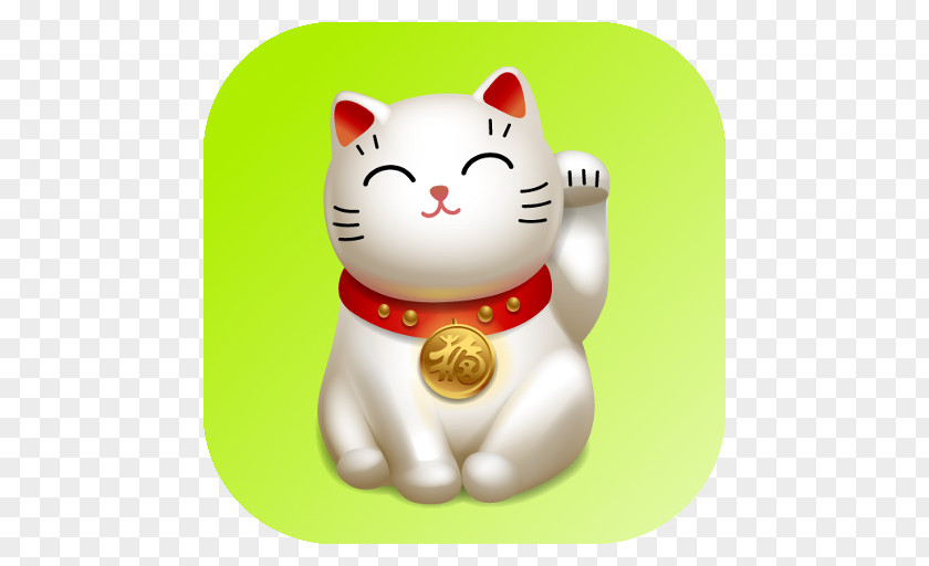 Cat Lucky Fortune Maneki-neko PNG