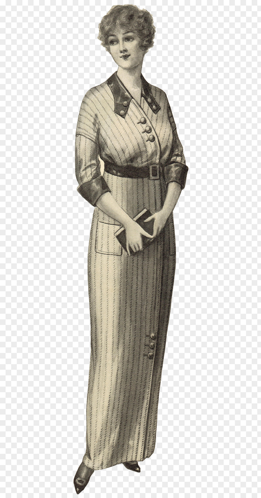 Dress 1900s In Western Fashion Hat PNG