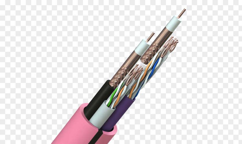 Electrical Cable Category 6 Coaxial 5 Twisted Pair PNG