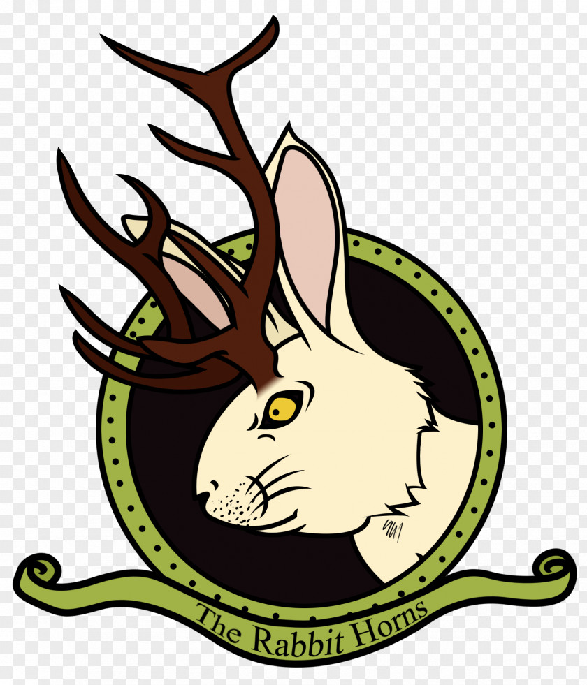 Jack Rabbit Horns Clip Art Food Product Fauna PNG