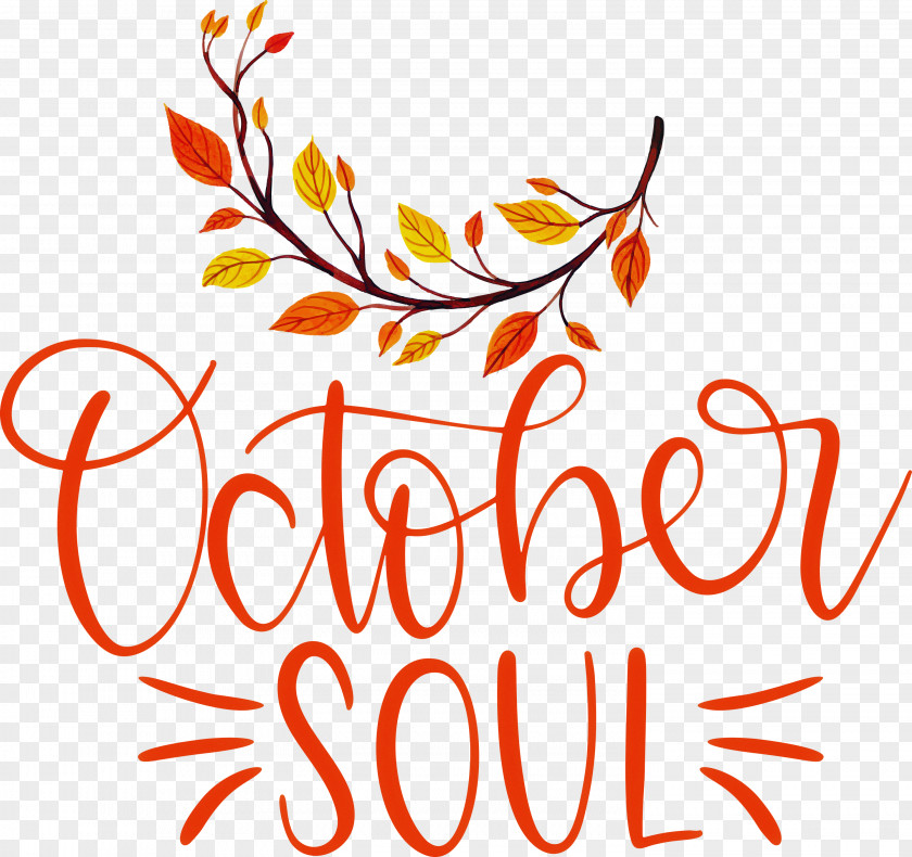 October Soul October PNG