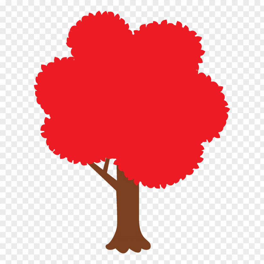 Plant Heart Red Clip Art Tree PNG