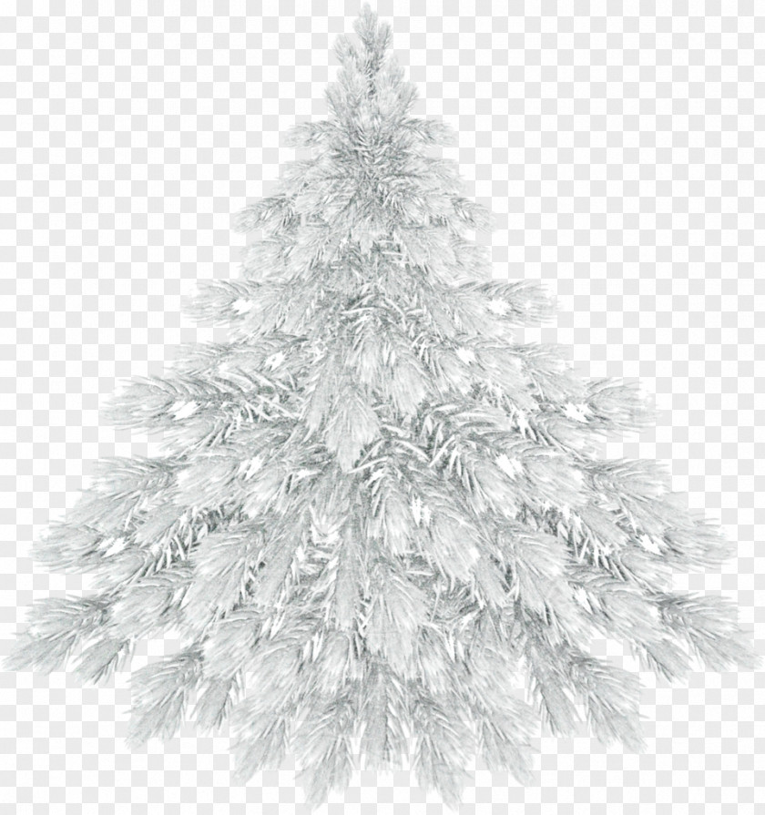 Snow Tree Artificial Christmas Clip Art PNG