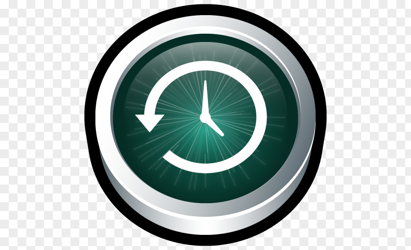 Time Machine Symbol Circle Font PNG