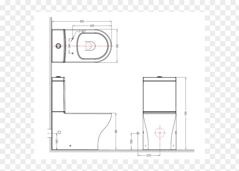 Toilet Pan Flush Furniture Compact Space Floor Plan PNG