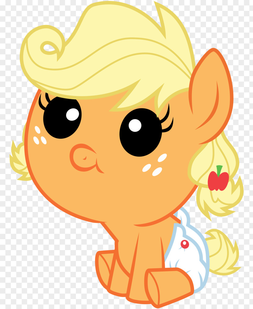 Baby Vector Applejack My Little Pony Big McIntosh Infant PNG