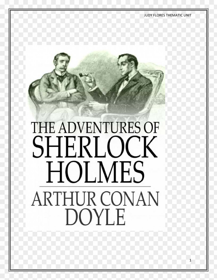 Book The Adventures Of Sherlock Holmes Adventure Speckled Band Dr. Watson Memoirs PNG