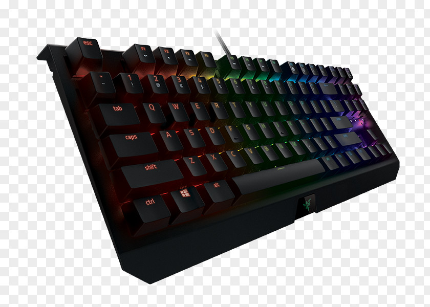 Computer Keyboard Razer Blackwidow X Tournament Edition Chroma Gaming Keypad BlackWidow V2 PNG