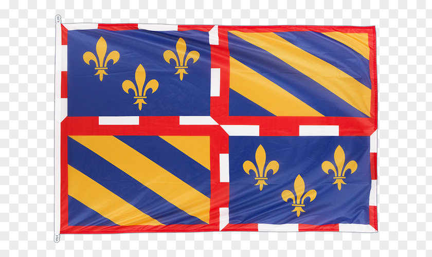 Flag Cross Of Burgundy France Drapeau De La Bourgogne PNG